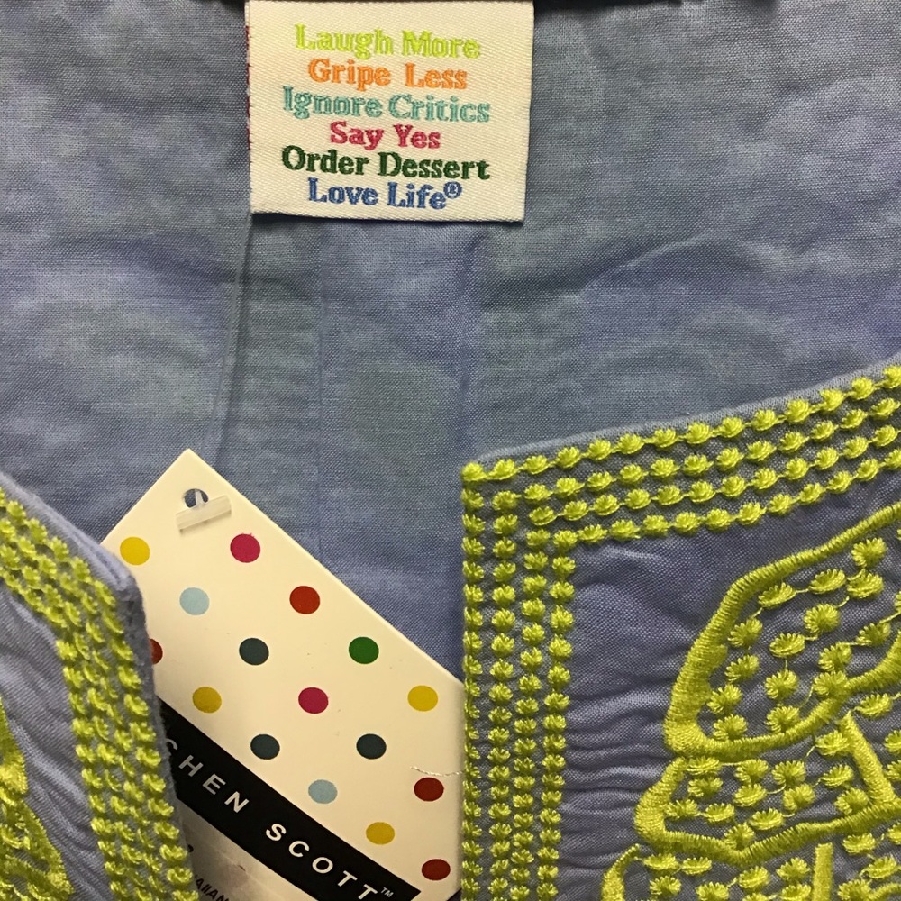 Gretchen Scott embroidered dress NWT - Picture 5 of 9